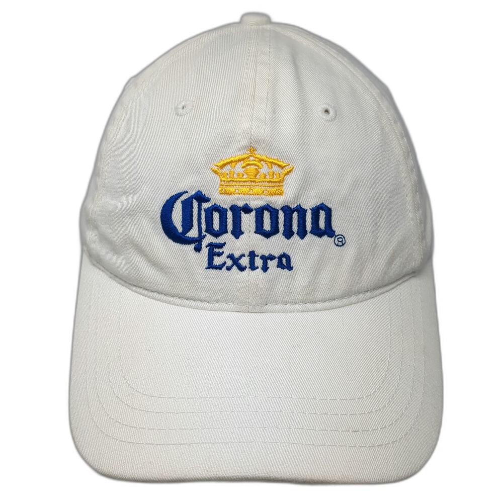 H3 Sportgear Corona Extra Beer Logo White Baseball Cap One Size Strapback Hat